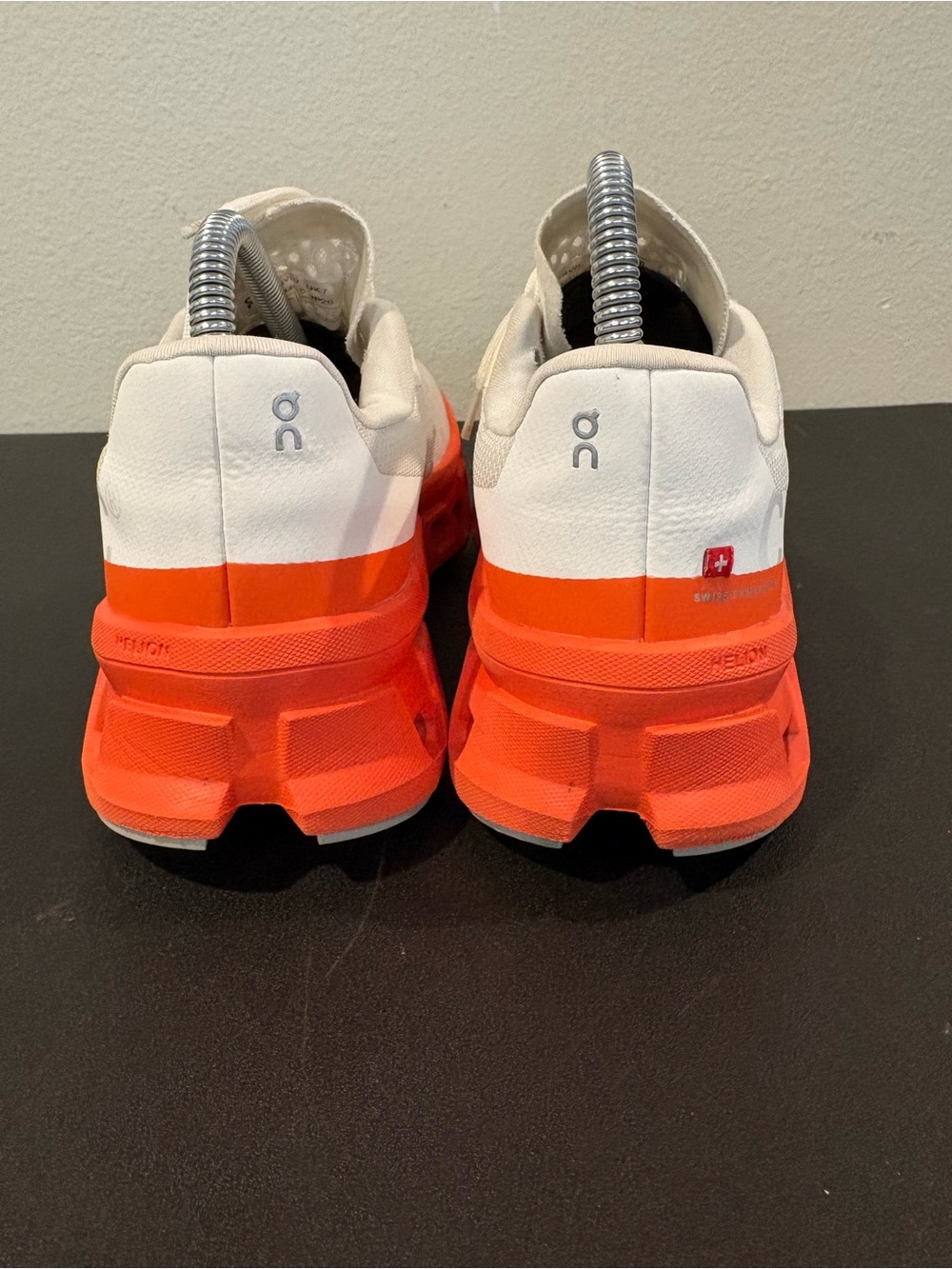 On Cloudmonster White Lightweight and Comfortable Running Shoes Women’s Size 9 - Picture 8 of 9